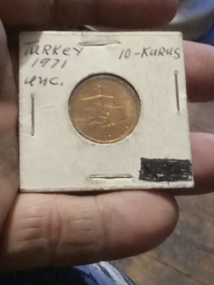 FC-101 1971 10 Kurus , Turkey, Uncirculated