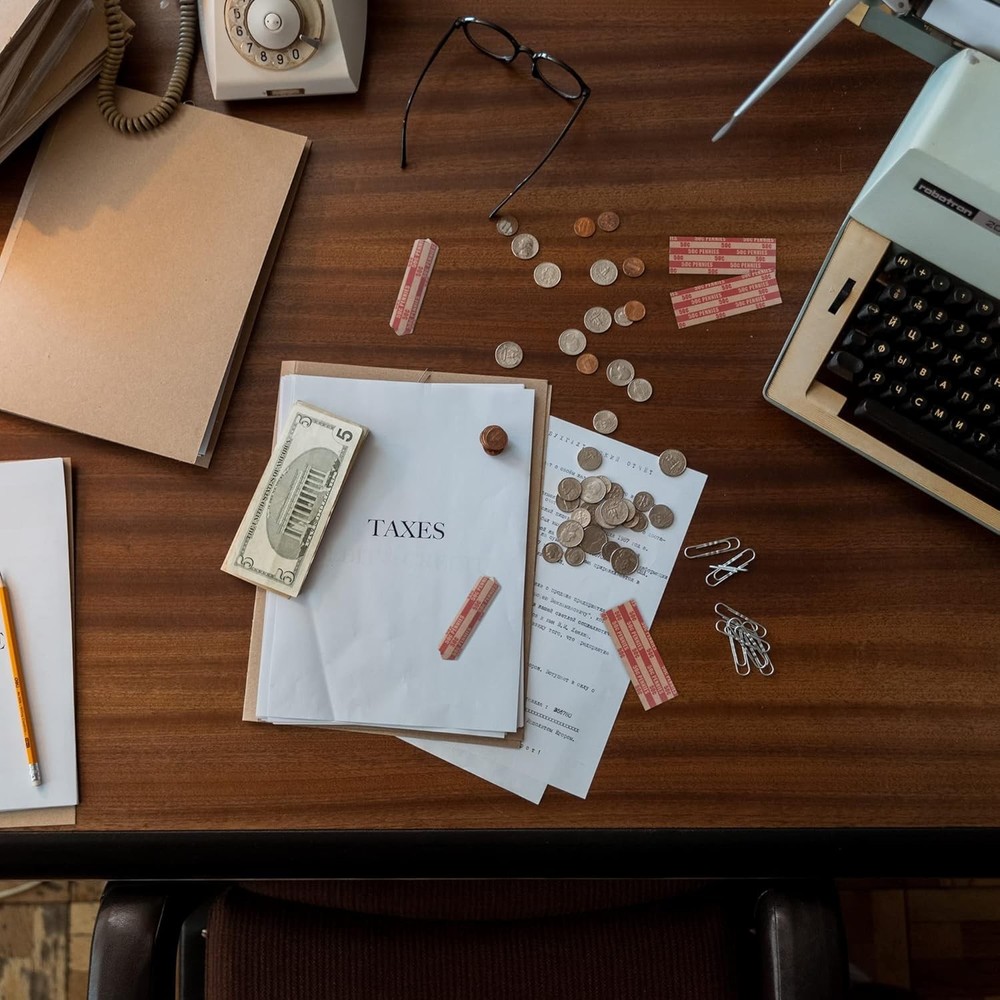 105 PCS Red Striped Coin Wrappers - Heavy-Duty Storage Solution