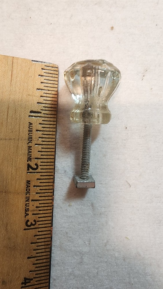 VintageSmall Glass Cabinet Knobs Drawer Pull Hardware