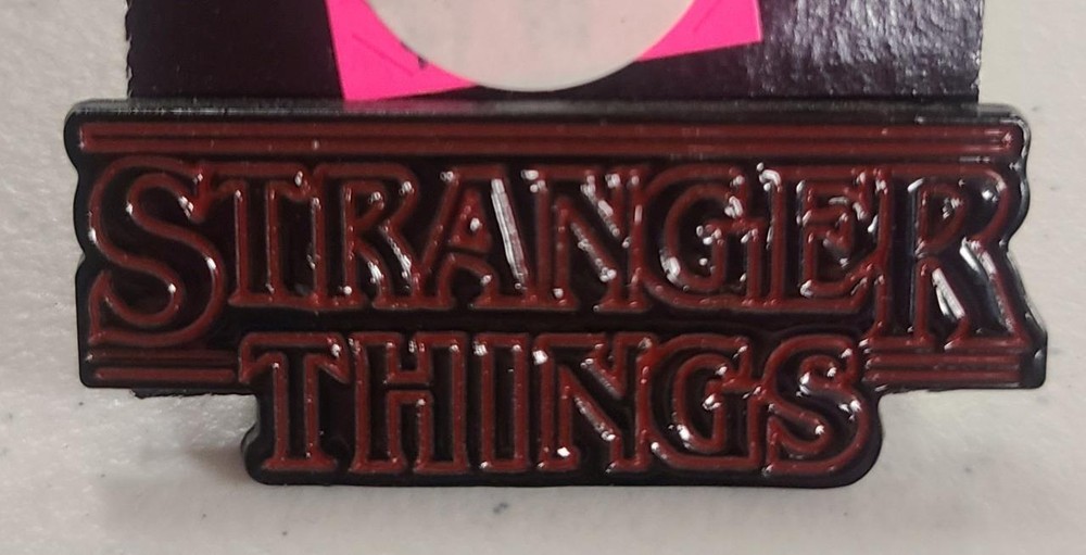 Stranger Things Logo Enamel Pin