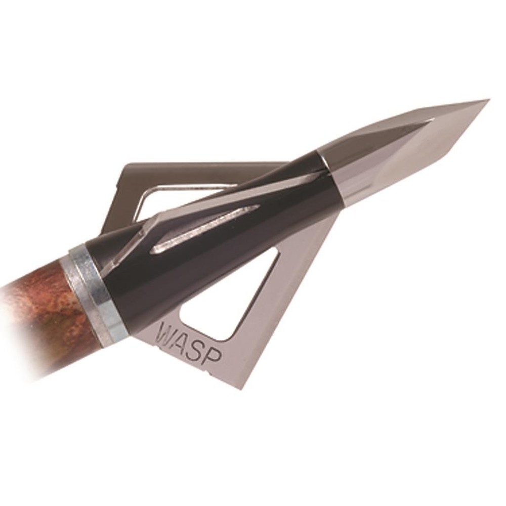 Wasp Bullet 3 Blade Broadhead 75 Grain 1" 3 Pack