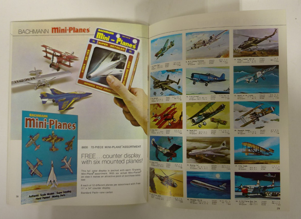 Vintage Bachmann Model Trains 1977 Mini Catalog