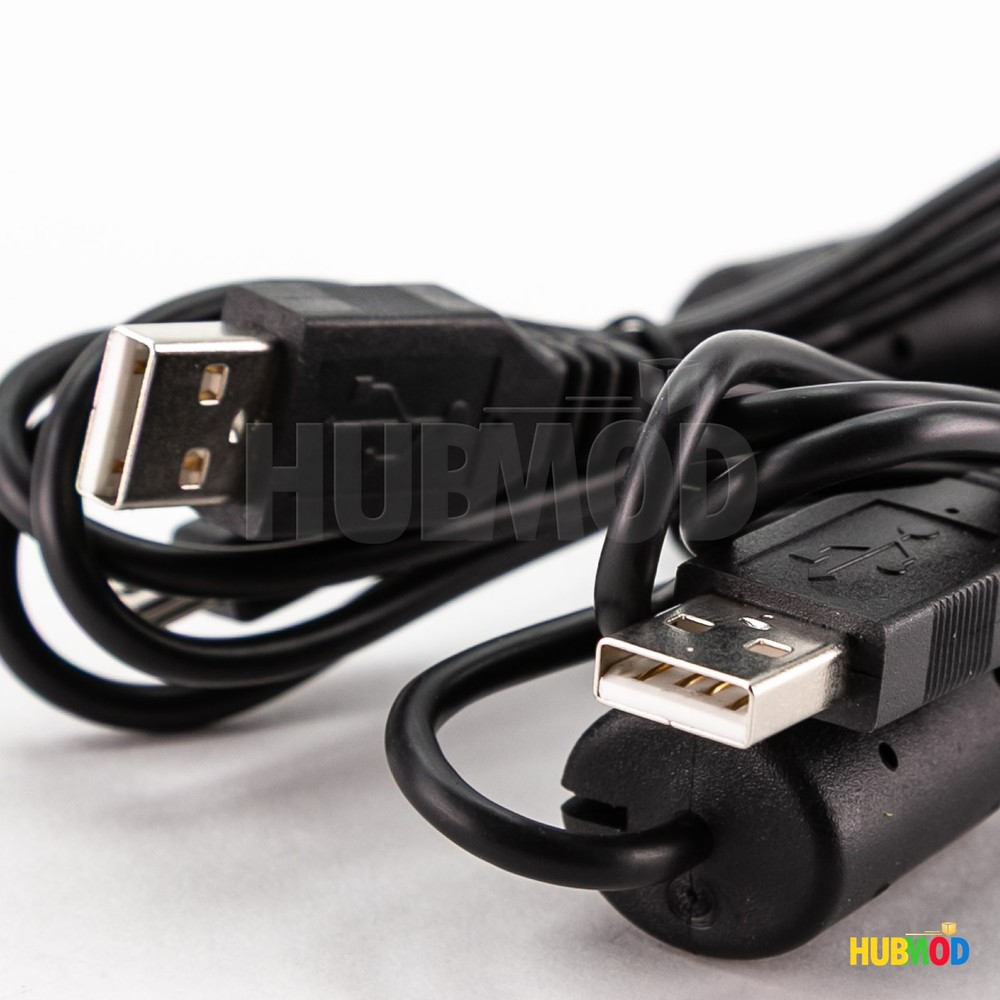 2 X 3ft Mini USB Scanner Programming Charging Cable For Uniden BC75XLT BC125AT