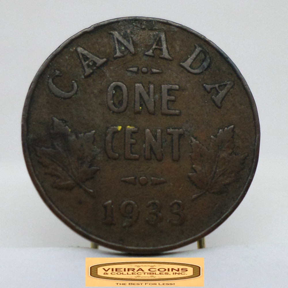 1933 Canada One Cent - #C56318NQ