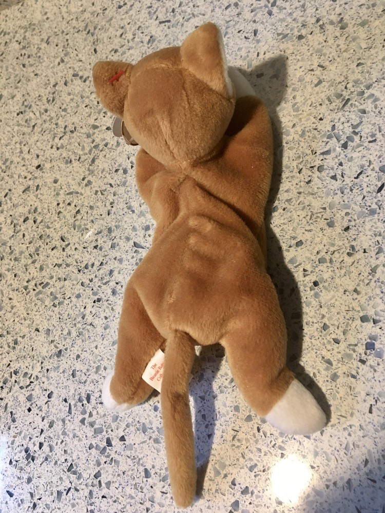 Nip the Cat Beanie Babies,1993-94, original tags