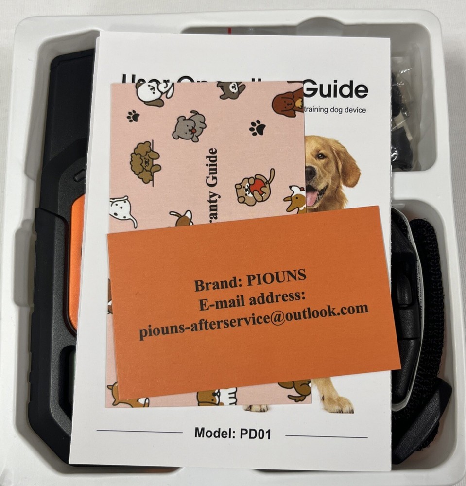 Remote Dog Training Collar Model PD01