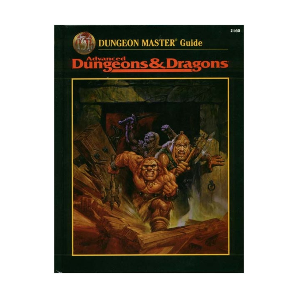 AD&D 2nd Ed Dungeon Master's Guide (Revised Ed, 1st) Fair+