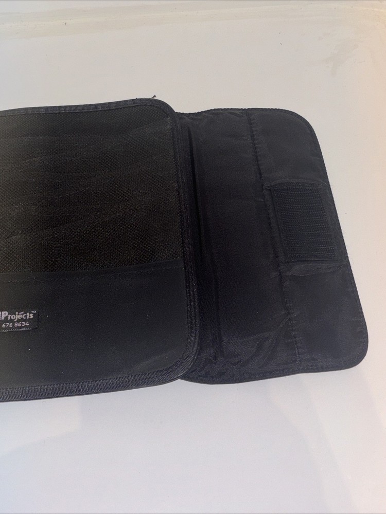 Cd Project Faux Leather Case Holds 14