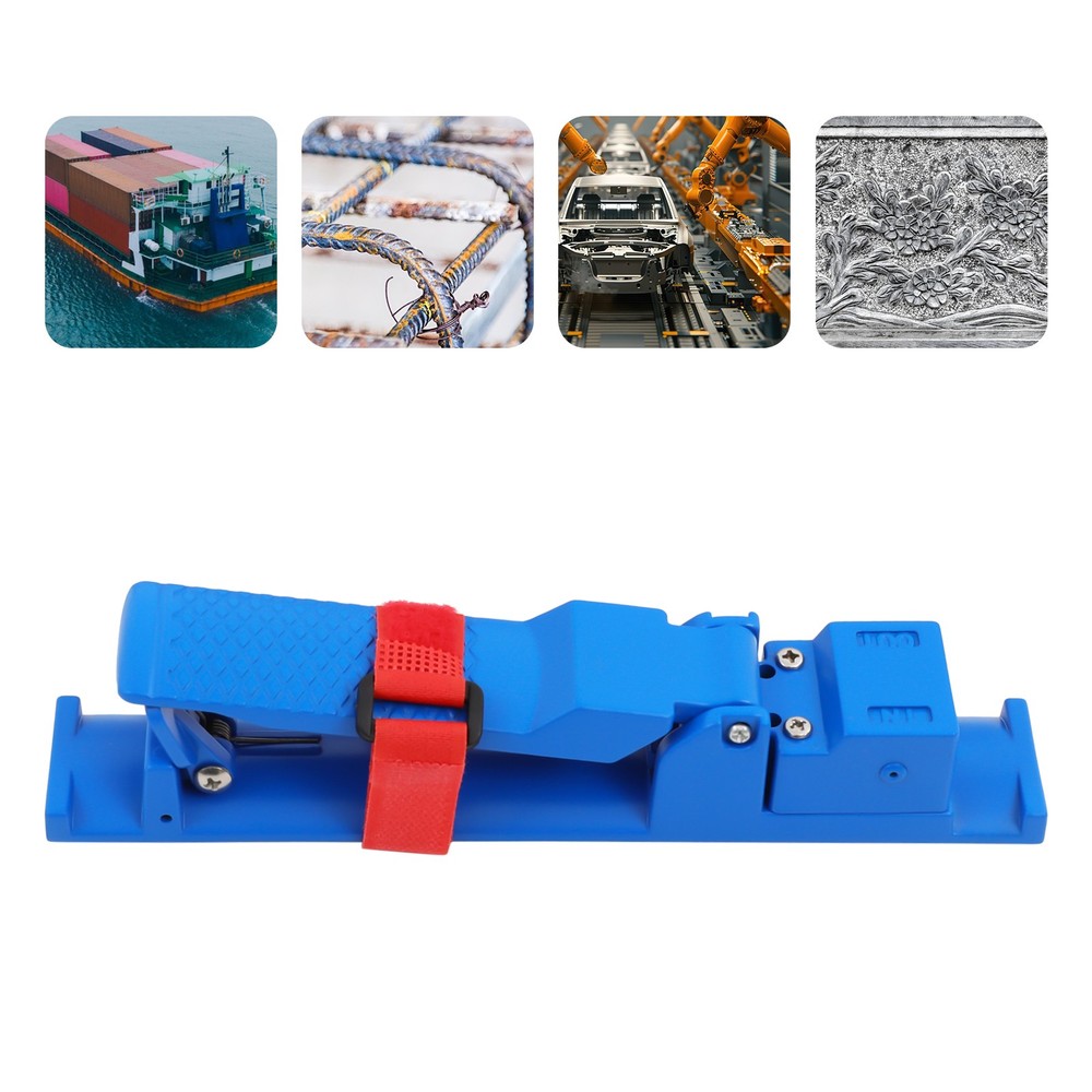 Sandblasting Machine Switch, Manual Switch, Aluminium Palm-Press Switch W/ Strap
