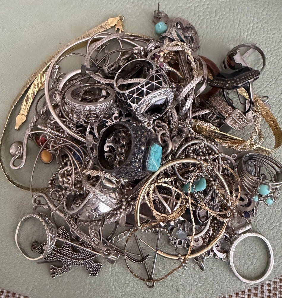 STERLING SILVER  SCRAP (untested)
