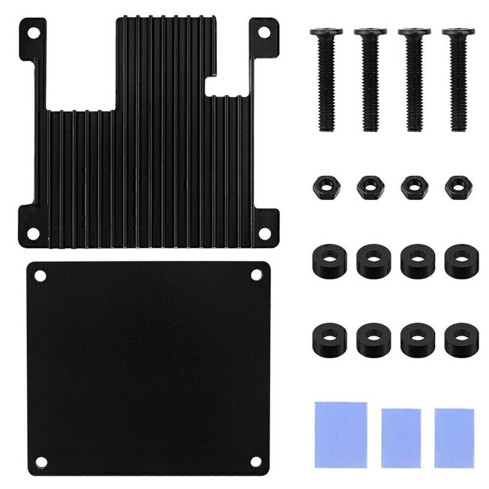 For Orange Pi Zero 2 Aluminum Alloy Shell Passive Cooling Enclosure Case