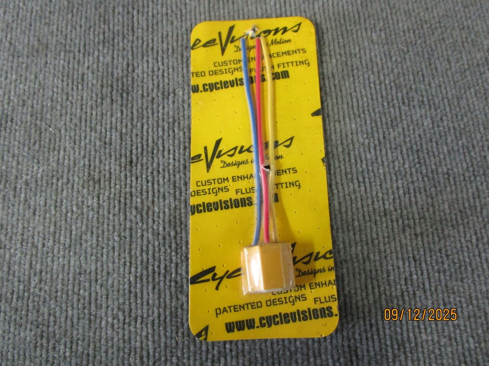 Cycle Visions Headlight Socket - CV-4880