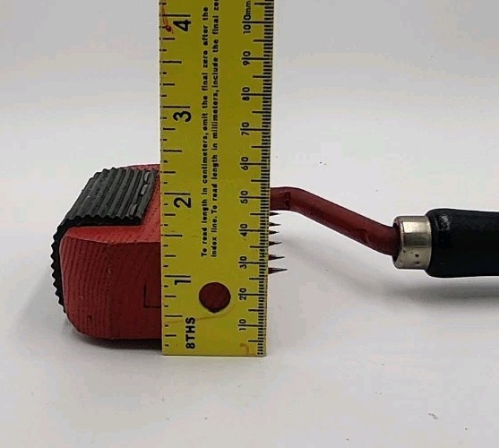 Vintage Upholstery Pulling Tool G.W. Mount 403 Red & Black Handle Used
