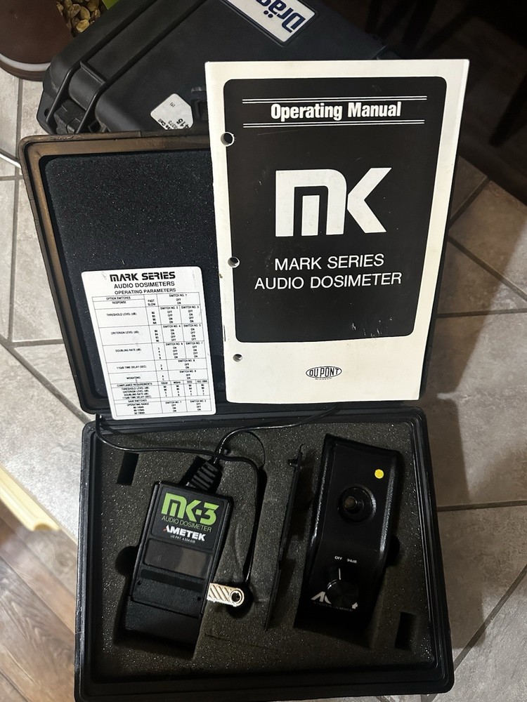 Mark Audio Dosimeter MK3 & AC 94