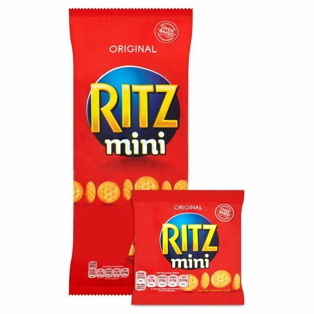 Mini Ritz Crackers Original - 6 x 25 per pack