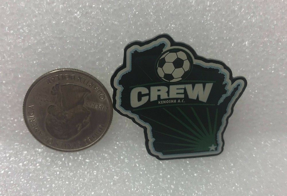 Kenosha A.C. Crew Soccer Pin