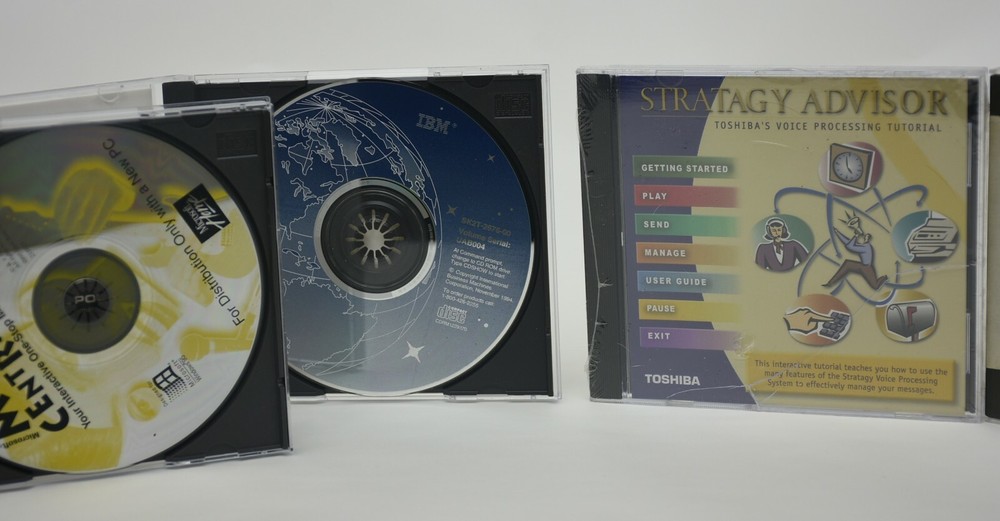Win 95 CD LOT LAN & Voice Command Collection