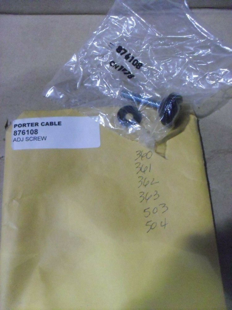Porter Cable Adjusting Screw 876108