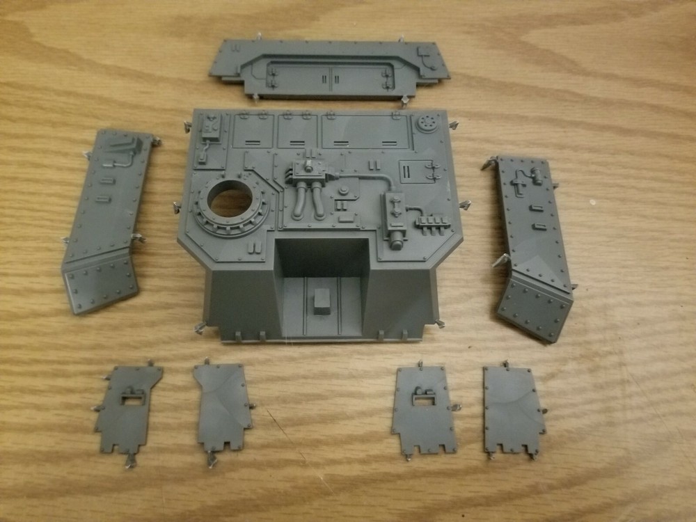 Imperial Guard Baneblade Upper Hull #2 Warhammer 40K Conversion Bits