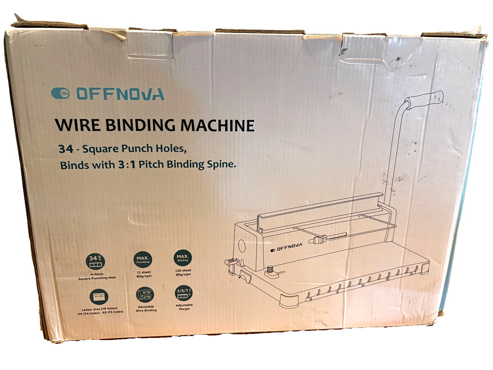OFFNOVA WIRE BENDING MACHINE BOOK BINDING