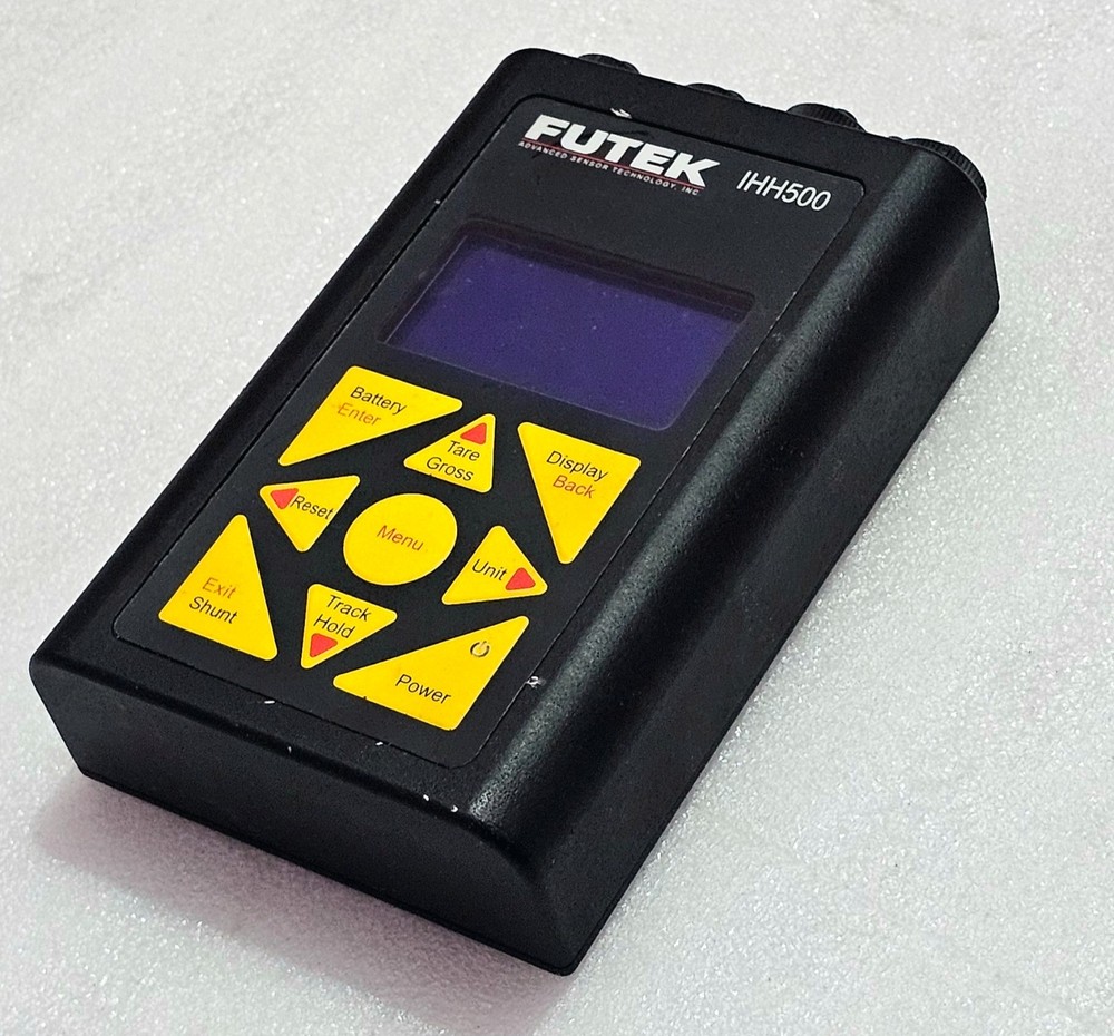 FUTEK Advanced SENSOR Model IHH500 Digital Handheld Load Cell Display Indicator