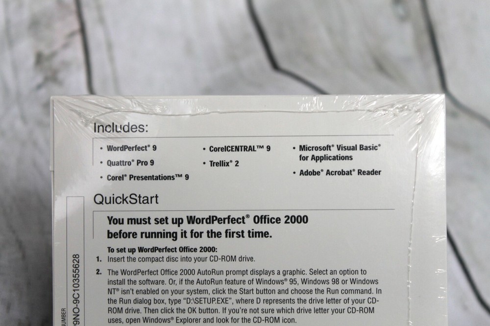 NEW Corel WordPerfect Office 2000