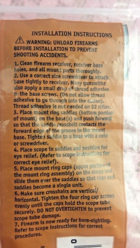 Weaver #61 (48061) Top Mount Base - Gloss Black #9