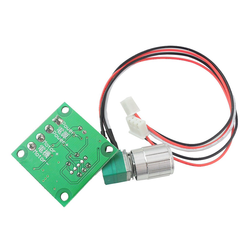 Mini DC Motor Speed Controller PWM Adjustable Variable Switch 6V 12V 15V 2A 30W