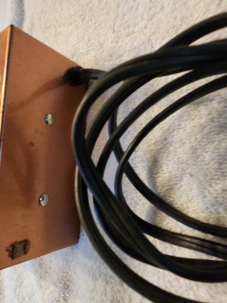 Vintage Model TRAIN TRANSFORMER / RECTIFIER Throttle Pack Model 3 Bronze W/clips