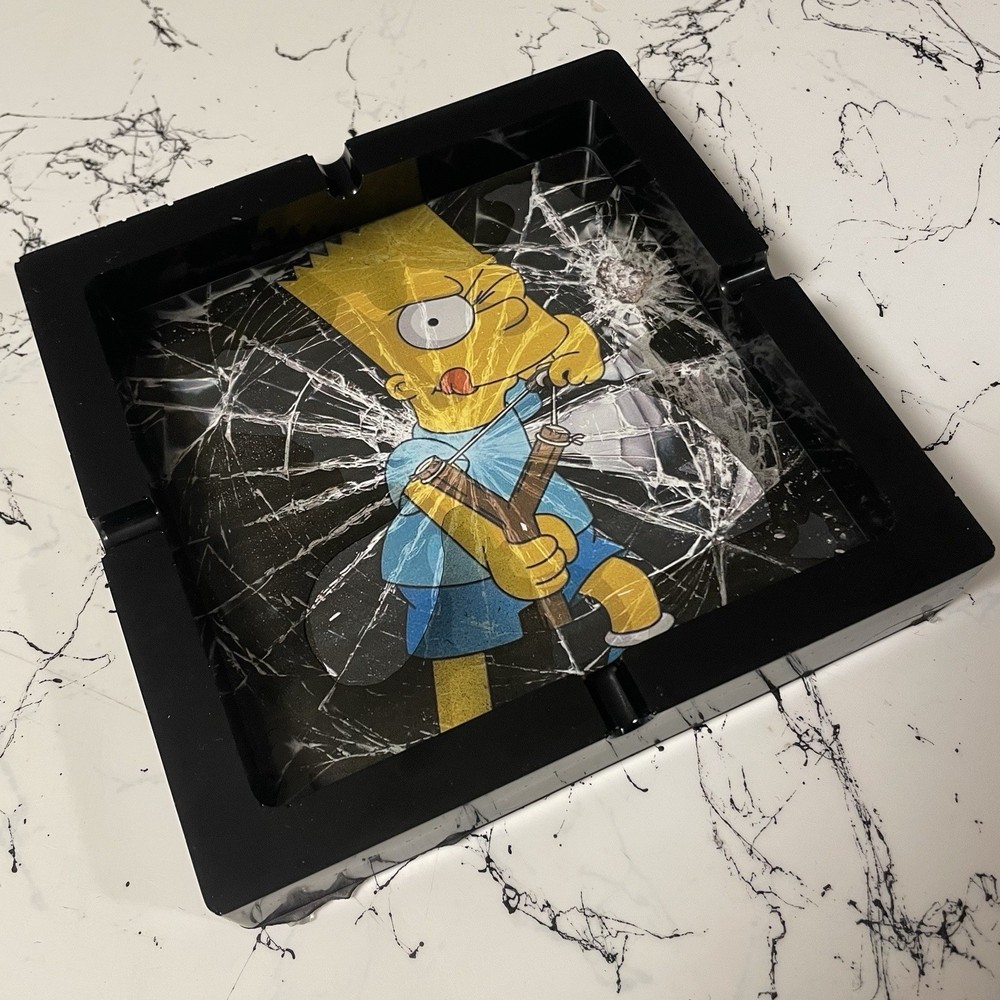 Bart Broken Glass Ashtray