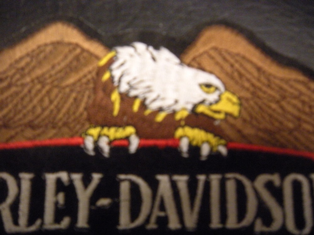 Large Eagle Harley Davidsion Embroidered patch