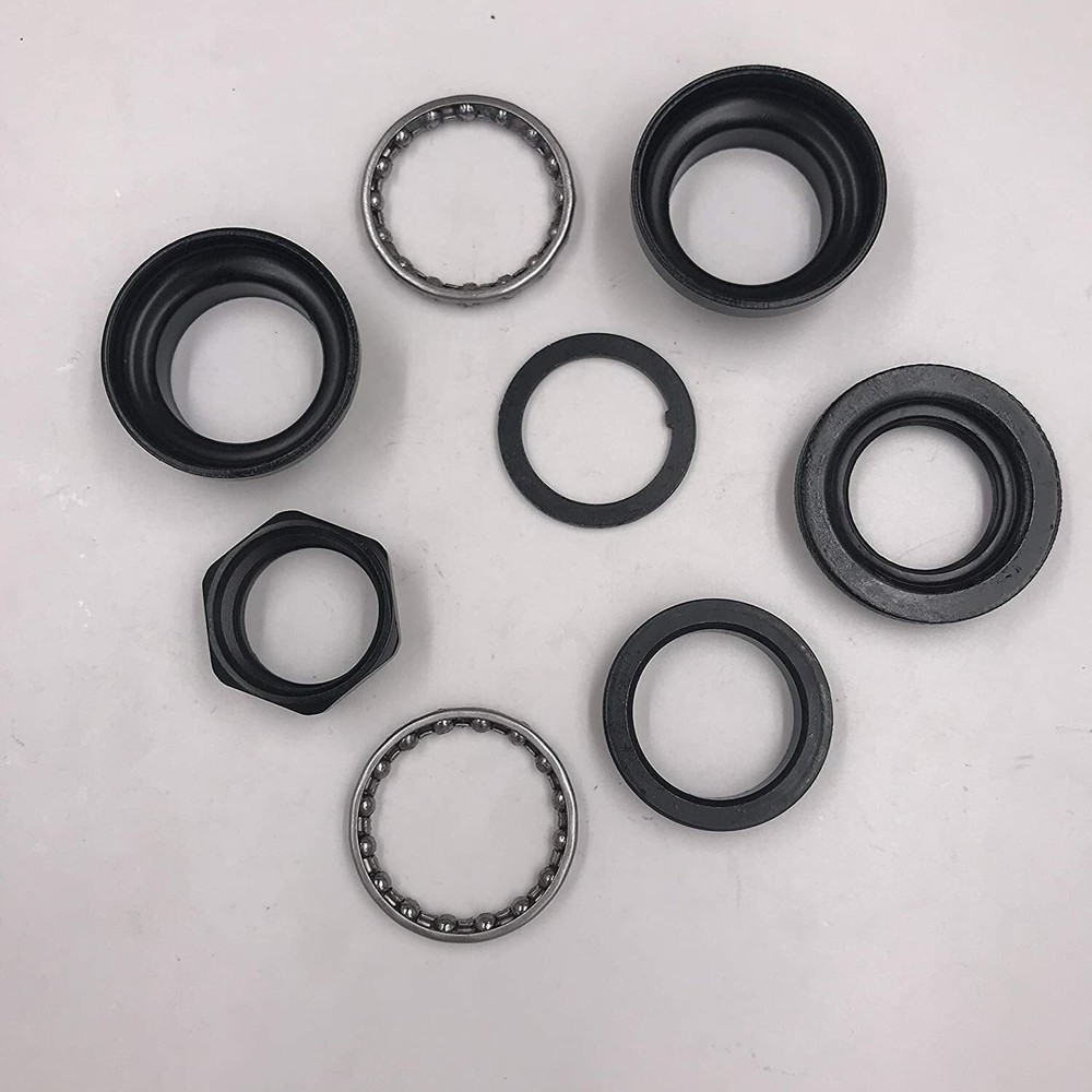 CDHPOWER 8pcs 1" Threaded Bicycle Headset Combo- Gas Motorized Bicycle (Black)