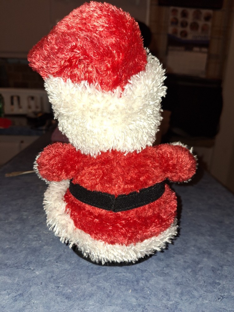 Classic Hallmark Santa Claus Doll - 9" with Light-Up Cheeks