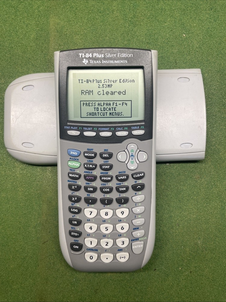 Texas Instruments TI-84 Plus Graphing Calculator - Silver Edition