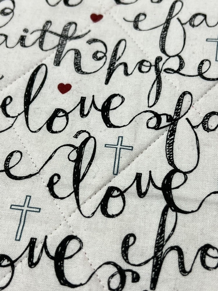 Quilted Bible/Book Cover - 9”