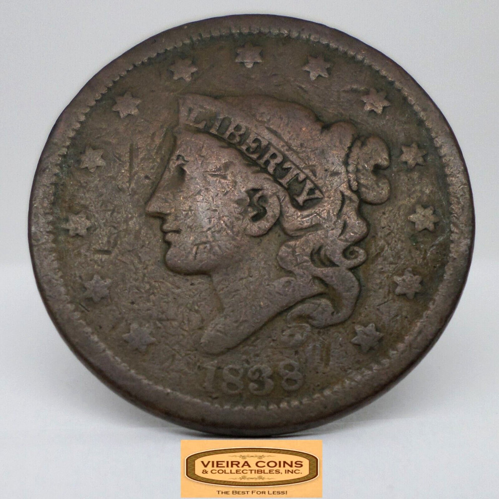 1838 Large Cent - #C30681NQ