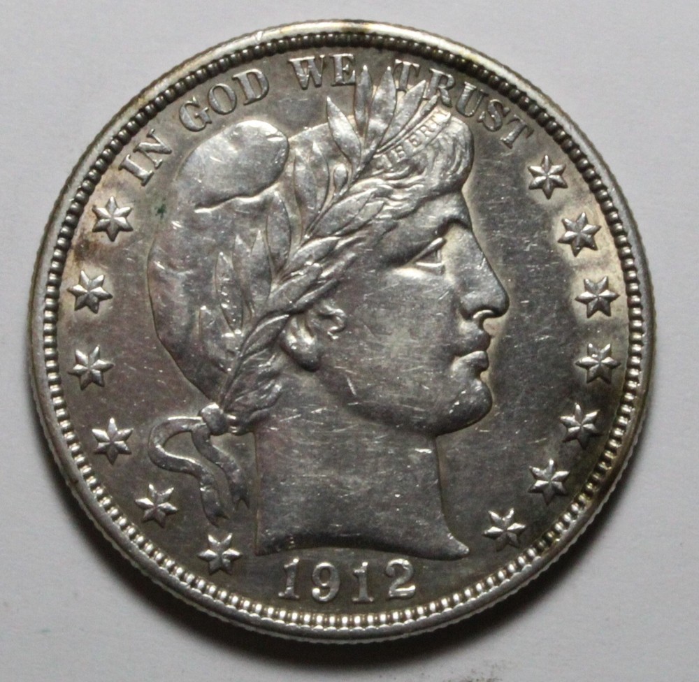 1912 Barber Half Dollar OM112