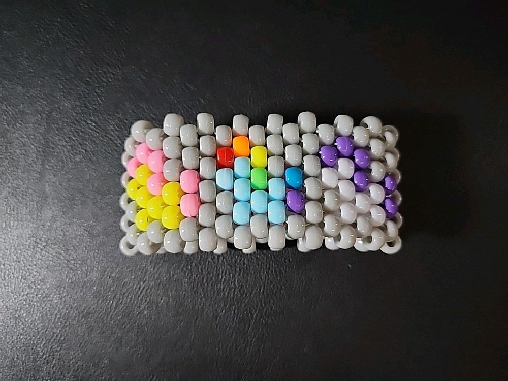 MLP Kandi Multi-stitch cuff Bracelet