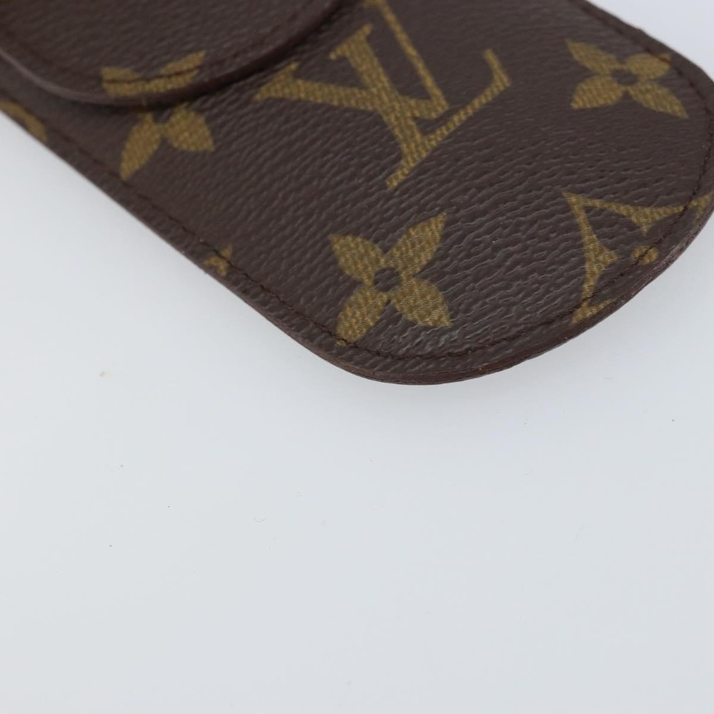 LOUIS VUITTON Monogram Etui Stilo Pen Case M62990 LV Auth BA10593