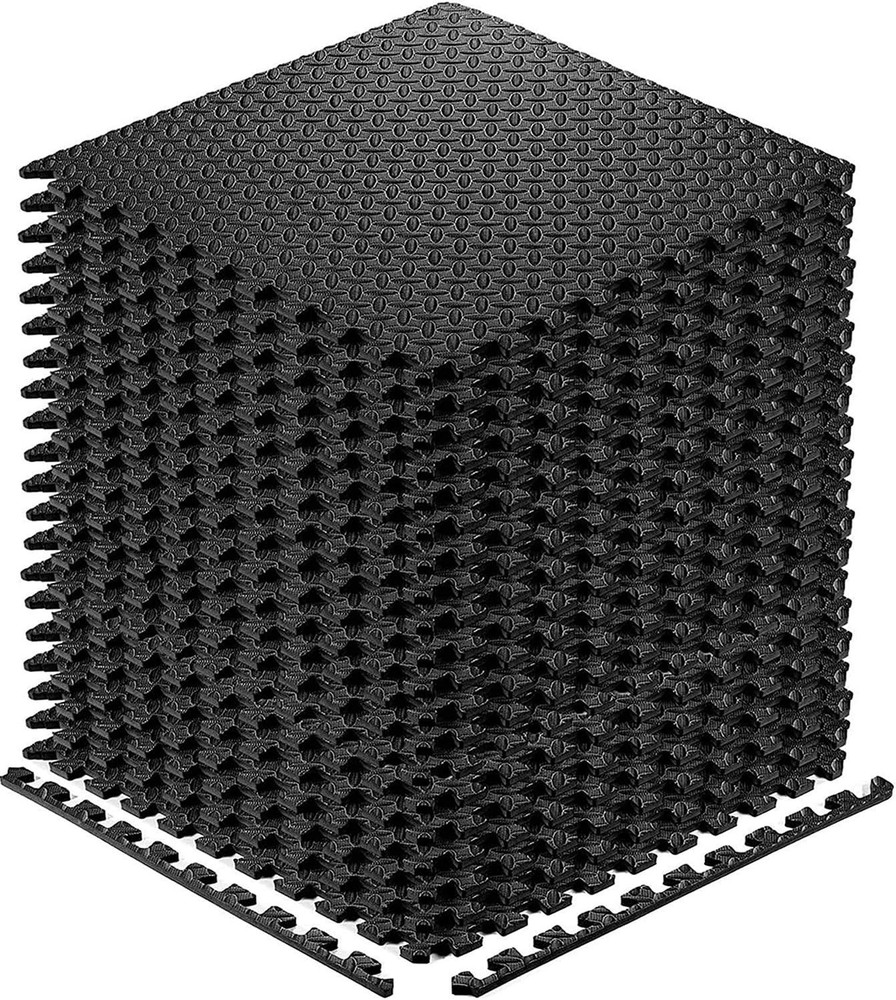 Versatile 20 SQ.FT EVA Foam Interlocking Exercise Mats - Easy Clean & Durable