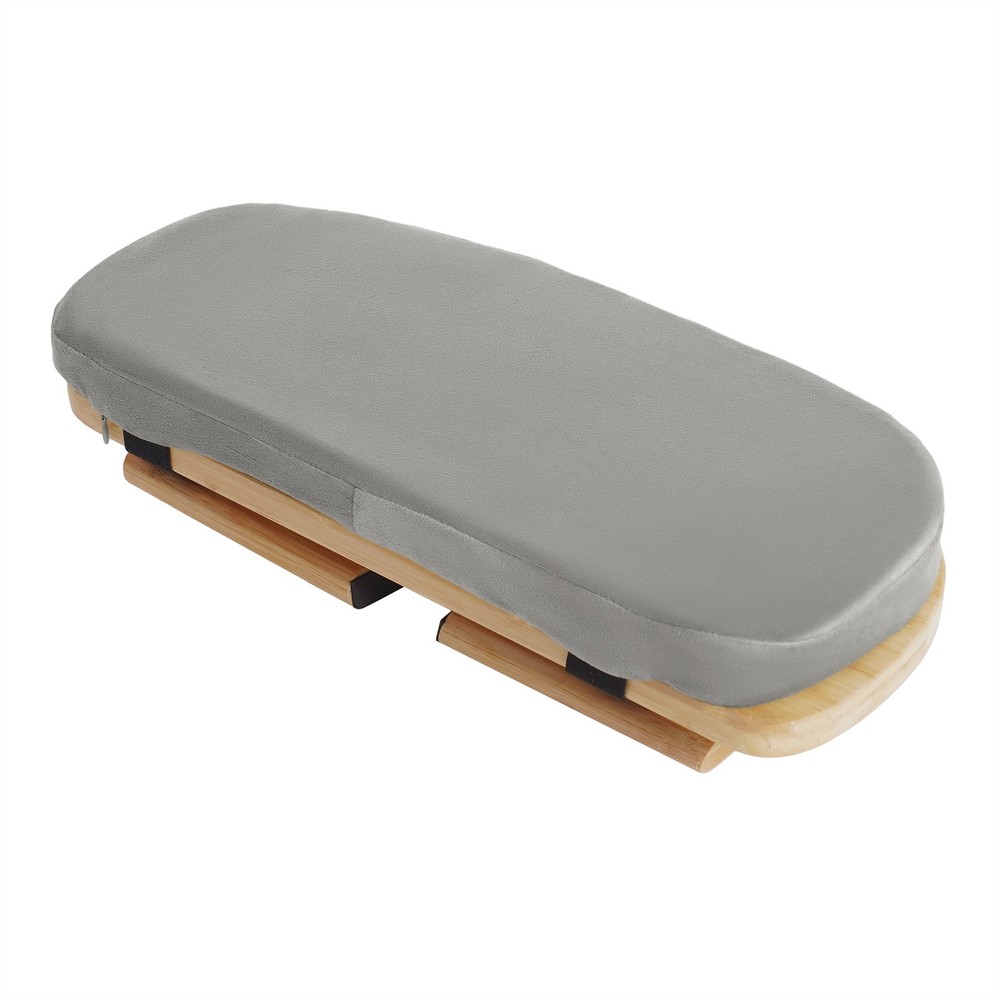 Bamboo Meditation Bench Kneeling Stool Foldable Yoga Bench