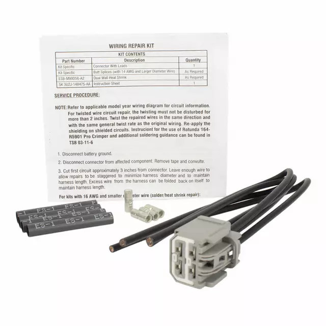 Genuine Motorcraft Voltage Converter Connector WPT-1177