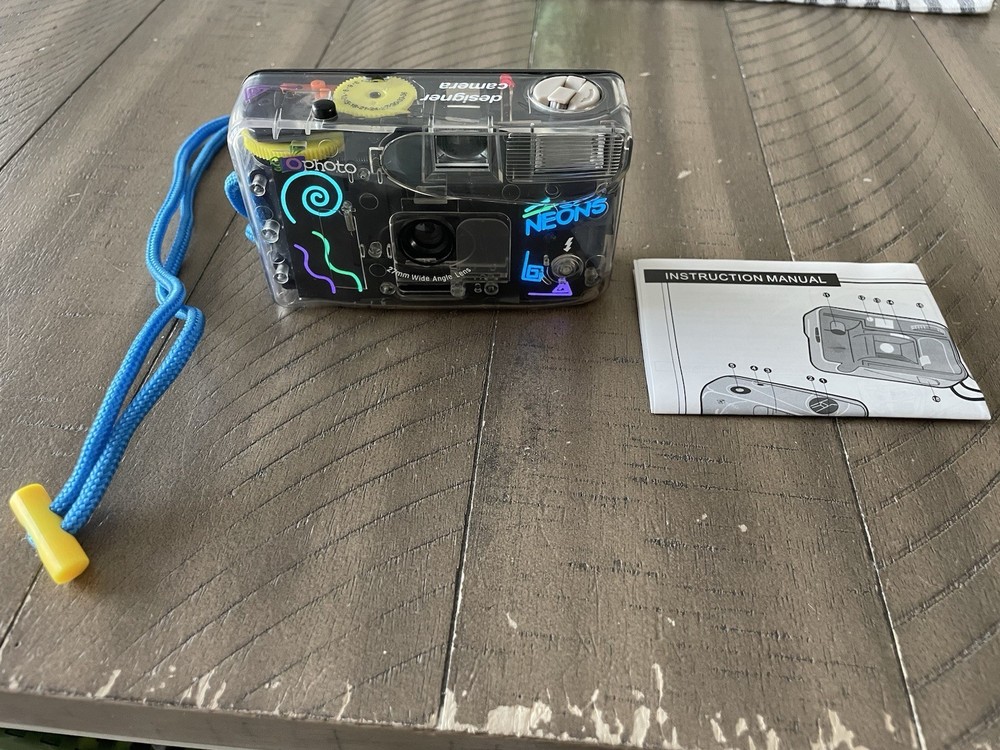 Vintage Neons Designer Camera
