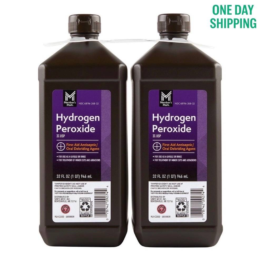 Member's Mark Hydrogen Peroxide 2 x 32 Fl. Oz