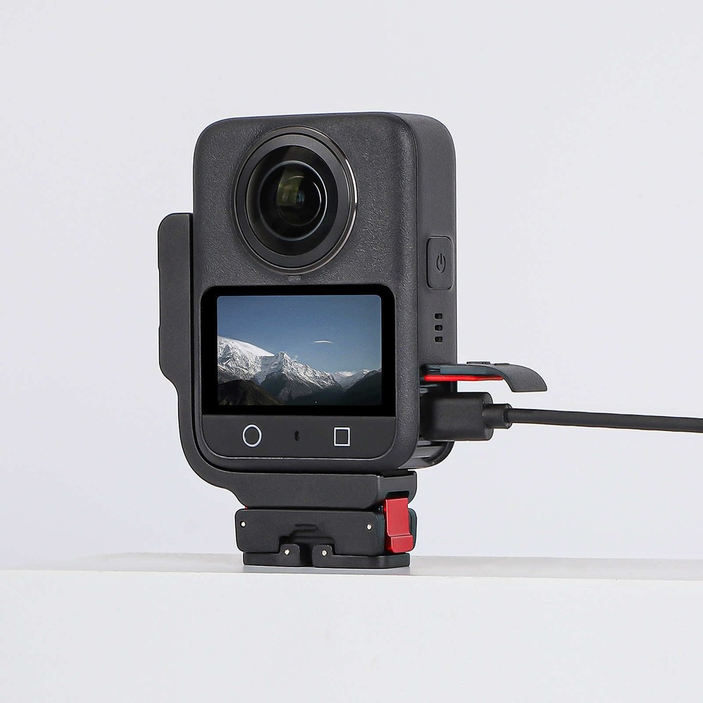 L-shaped Magnetic Quick Release Mount for DJI Osmo 360 Horizontal Vertical
