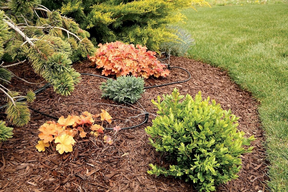 Efficient 360° Micro-Bubbler Drip Irrigation System – 4-Pack Adjustable Spray