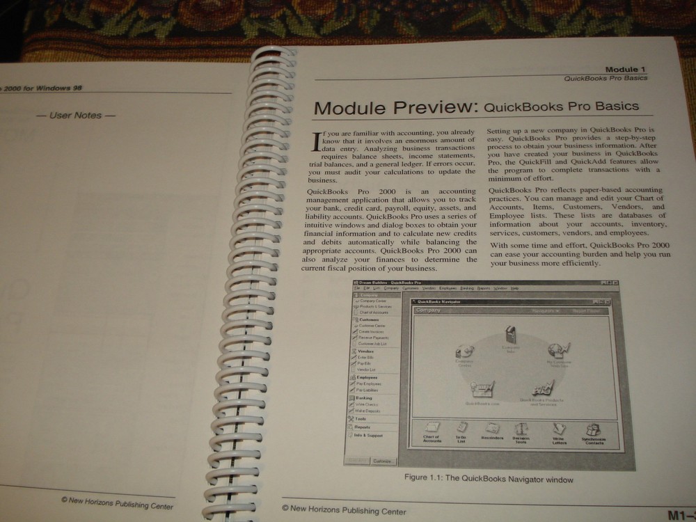 QuickBooks Pro 2000 for Windows 98