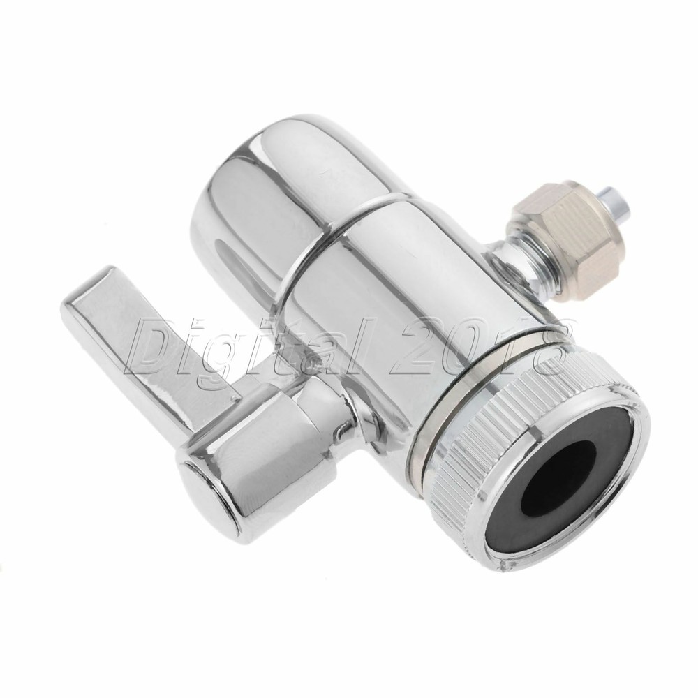 1pc Kitchen Sink RO Water Filter System Faucet Adapter Diverter Valve Connector