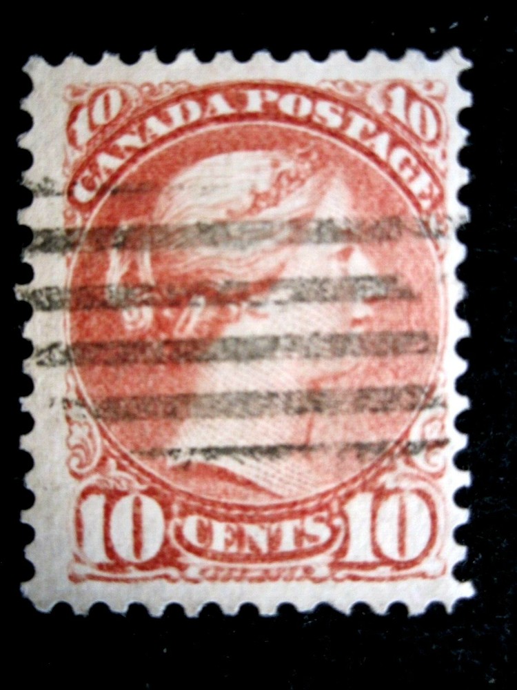 CANADA - SCOTT# 40 - USED - CAT VAL $100.00