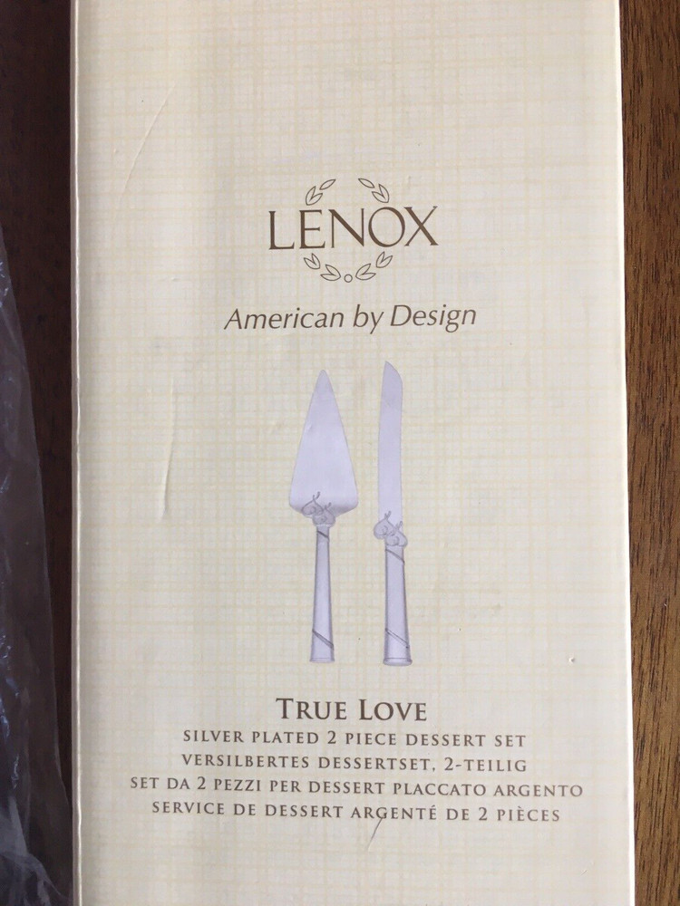 Lenox True Love 2-pc Silverplated Dessert Set